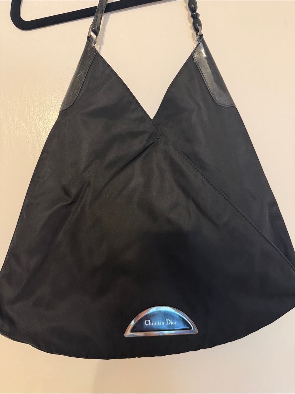 Authentic Pre-Owned Vintage Christian Dior Nylon Tote w/ COA and Dust Bag